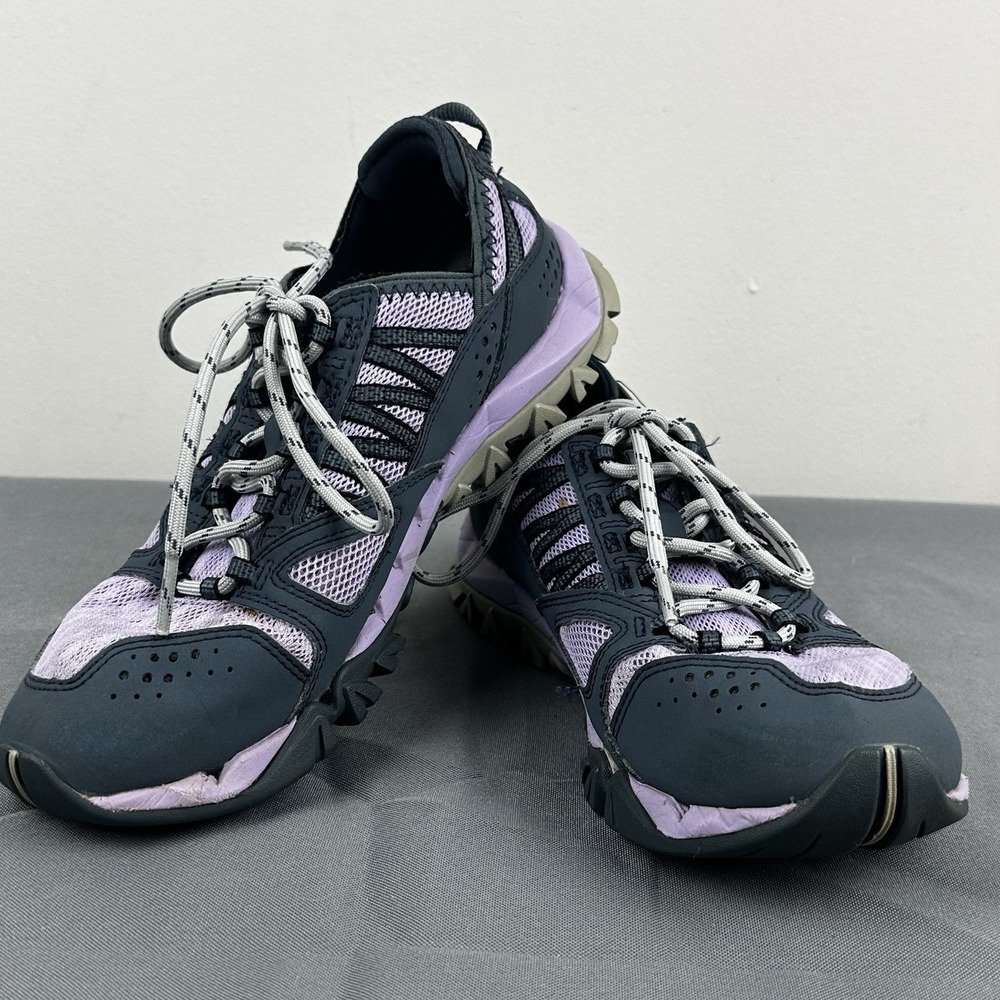 Merrell Tetrex Surge Crest Womens 6 Purple Gray Waterproof Hiking Shoes J98260‎
